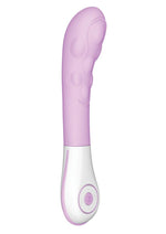 Load image into Gallery viewer, OVO Silkskyn Rechargeable Silicone Bumpy Vibrator - Pink/White
