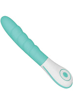 Load image into Gallery viewer, OVO Silkskyn Rechargeable Silicone Ribbed Vibrator
