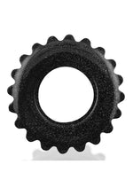 Load image into Gallery viewer, Oxball Plushy Single Cock Ring - Black Mica