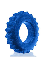 Load image into Gallery viewer, Oxball Plushy Single Cock Ring - Blue Fire