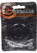 Load image into Gallery viewer, Oxballs Atomic Jock Do-Nut-2 Fatty Cock Ring - Black - Large
