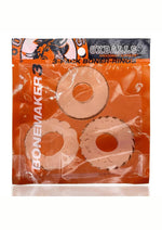 Load image into Gallery viewer, Oxballs Bonemaker Cock Ring Kit - Clear - 3 Pack
