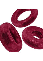 Load image into Gallery viewer, Oxballs Cockpack Multi Design Cockrings (3 Pack) - Cherry Lips