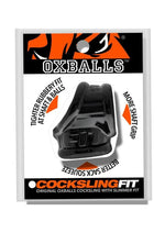 Load image into Gallery viewer, Oxballs Cocksling Fit Sling - Black