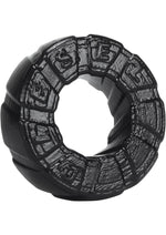 Load image into Gallery viewer, Oxballs Diesel Silicone Cock Ring - Black
