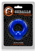 Load image into Gallery viewer, Oxballs Gauge Super Flex Cock Ring - Blue
