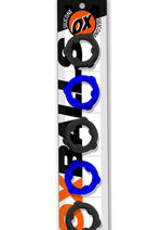 Load image into Gallery viewer, Oxballs Gearheads Silicone Spinner Cock Rings - Black/Blue - 5 Pack