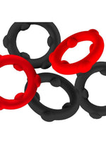Load image into Gallery viewer, Oxballs Gearheads Silicone Spinner Cock Rings