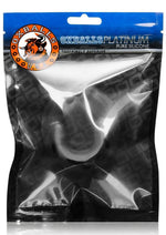 Load image into Gallery viewer, Oxballs Grip Silicone Cock Ring - Black/Green
