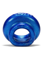 Load image into Gallery viewer, Oxballs Juicy Silicone Cock Ring - Blue - 3.5in
