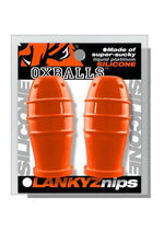 Load image into Gallery viewer, Oxballs Lankyz Silicone Nipsuckers - Orange