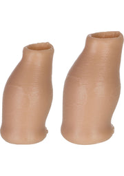 Oxballs Moreskin Fake Foreskin Hoods Light - Vanilla - Large - Set