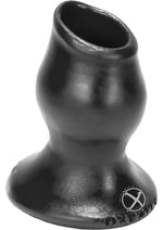 Load image into Gallery viewer, Oxballs Pig-Hole-1 Silicone Hollow Anal Plug - Black - Small
