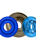 Load image into Gallery viewer, Oxballs Rimringz Multi Size Cock Rings (3 Pack) - Cool