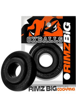 Load image into Gallery viewer, Oxballs Rimz Big Single Cock Ring - Black
