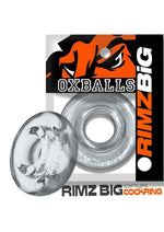 Load image into Gallery viewer, Oxballs Rimz Big Single Cock Ring - Clear
