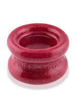 Load image into Gallery viewer, Oxballs Squeeze Short Ballstretcher - Cherry Lips - Red/Silver
