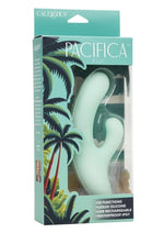 Load image into Gallery viewer, Pacifica Fiji Rechargeable Silicone Dual Vibrator - Green