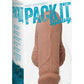 Pack It Heavy Dildo - Caramel - 5.5in