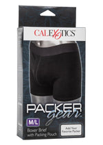 Load image into Gallery viewer, Packer Gear Boxer Brief with Packing Pouch - Black - Large/Medium
