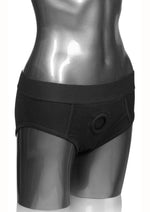 Load image into Gallery viewer, Packer Gear Brief Harness - Black - 3XLarge/XXLarge
