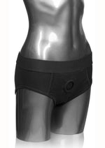 Load image into Gallery viewer, Packer Gear Brief Harness - Black - XLarge/XXLarge
