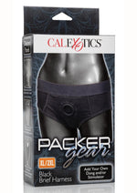 Load image into Gallery viewer, Packer Gear Brief Harness - Black - XLarge/XXLarge
