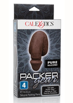 Load image into Gallery viewer, Packer Gear Silicone Packing Penis - Black - 4in

