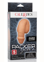 Load image into Gallery viewer, Packer Gear Silicone Packing Penis - Caramel/Tan - 5in
