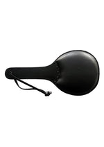 Load image into Gallery viewer, Padded Leather Ping Pong Paddle - Black
