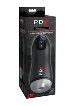 Load image into Gallery viewer, Pdx Elite Suck-O-Matic Rechargeable Masturbator - Black
