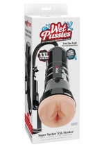 Load image into Gallery viewer, Pdx Extreme Wet Pussies Super Sucker XXL Stroker - Pussy - Vanilla - XXLarge