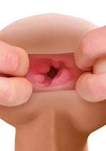 Load image into Gallery viewer, Pdx Male Reach Around Stroker Masturbator Realistic Dong - Flesh
