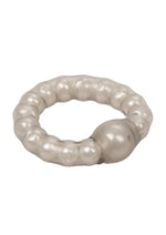Load image into Gallery viewer, Pearl Beaded Prolong Silicone Cock Ring
