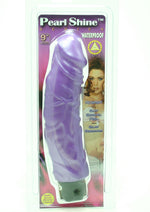 Load image into Gallery viewer, Pearl Shine Dildo - Lavender/Purple - 9in
