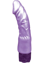Load image into Gallery viewer, Pearlshine The Satin Sensationals The Clit Pleaser Vibrator - Lavender/Purple - 7in
