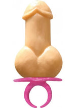 Load image into Gallery viewer, Pecker Ring Penis Shaped Candy Ring Pop (12 Piece Display) - Assorted Flavors