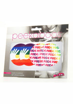 Load image into Gallery viewer, Peekaboo Pride Circles Pasties - Rainbow
