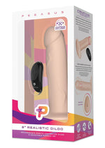 Load image into Gallery viewer, Pegasus Realistic Silicone Rechargeable Dildo with Remote Control and Adjustable Harness - Vanilla - 8in - Set
