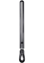 Load image into Gallery viewer, Pen Pal Rechargeable Compact Stainless Steel Vibrator - Black Chrome
