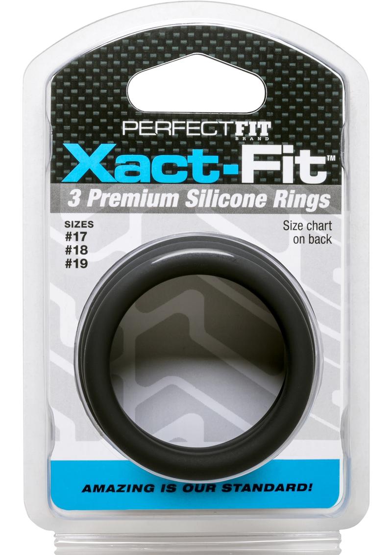 Perfect Fit Xact-Fit Silicone Ring Kit - Md/Lg – Chazzy Couples Boutique