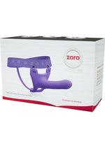Load image into Gallery viewer, Perfect Fit Zoro 5.5in Silicone Strap-On - Purple
