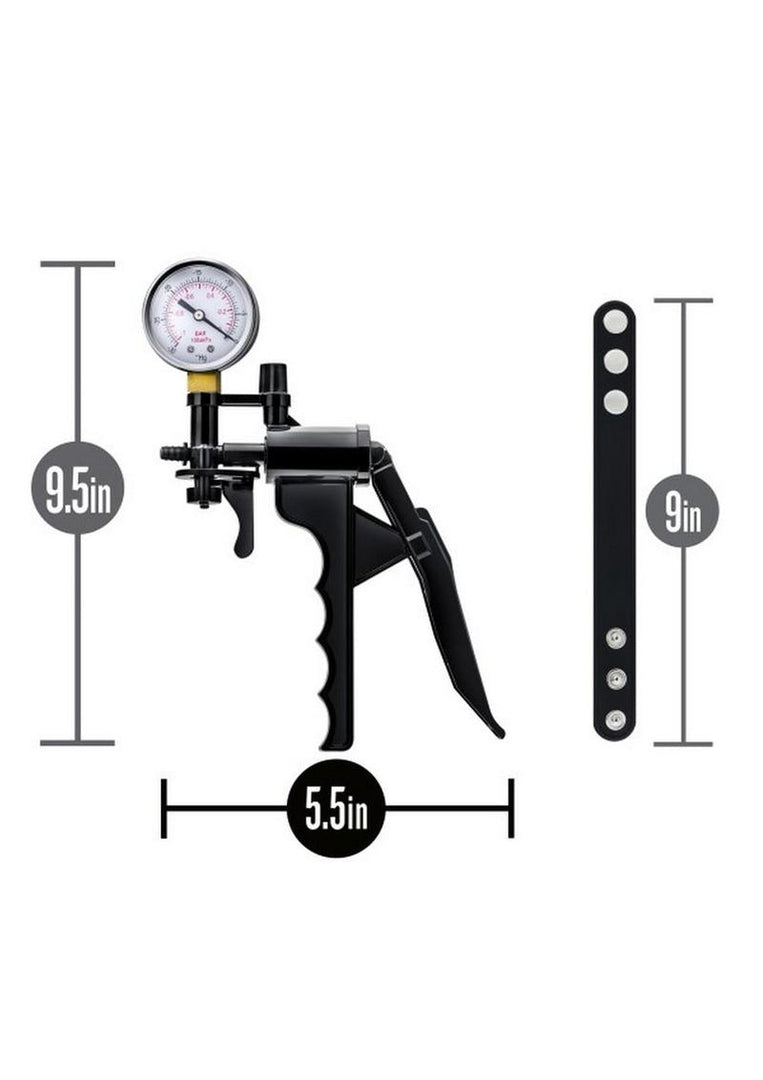 Performance Gauge Pump Pistol with Silicone Tubing and Cock Strap