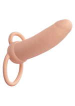 Load image into Gallery viewer, Performance Maxx Rechargeable Silicone Thick Dual Penetrator Extender - Vanilla