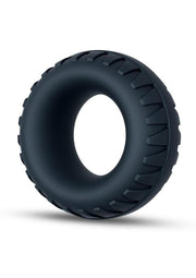 Performance Plus Traction Silicone Cock Ring - Black