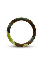 Load image into Gallery viewer, Performance Silicone Camo Cock Ring - Green Camouflage
