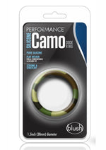 Load image into Gallery viewer, Performance Silicone Camo Cock Ring - Green Camouflage - Green
