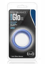 Load image into Gallery viewer, Performance Silicone Cock Ring - Blue/Glow In The Dark/Green
