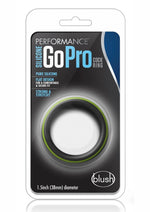 Load image into Gallery viewer, Performance Silicone Go Pro Cock Ring - Black/Green/Multicolor
