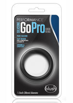 Load image into Gallery viewer, Performance Silicone Go Pro Cock Ring - Black
